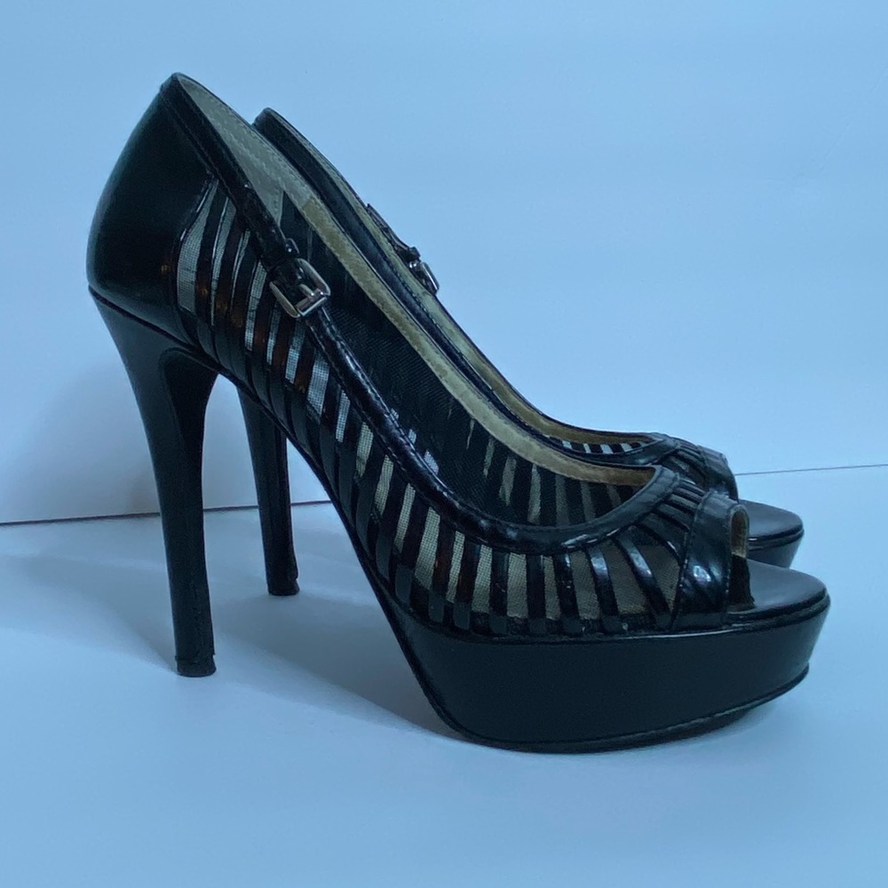 Women’s Michael Kors Heels Platform Size 6 Black